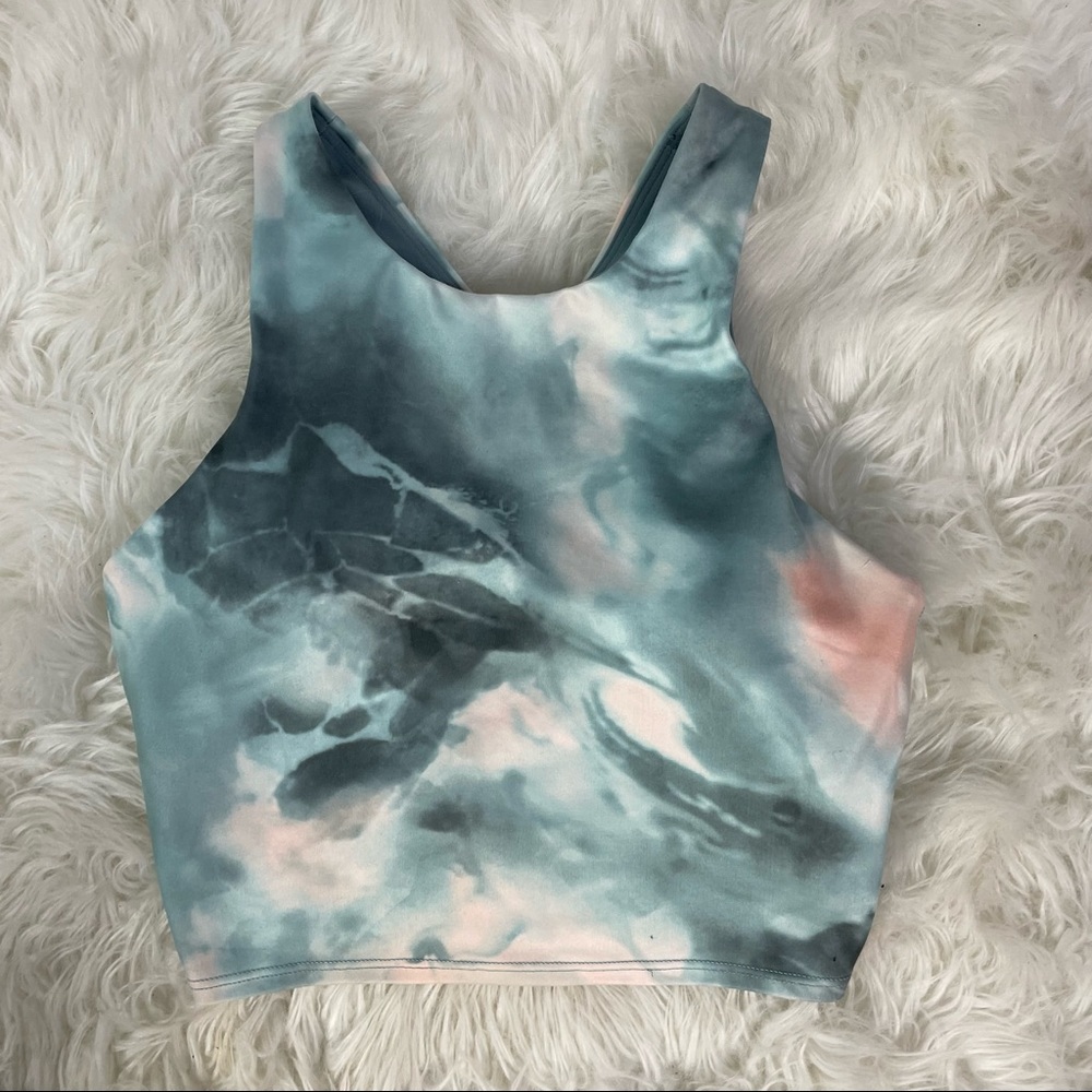 Athleta Tie Dye Sports Top